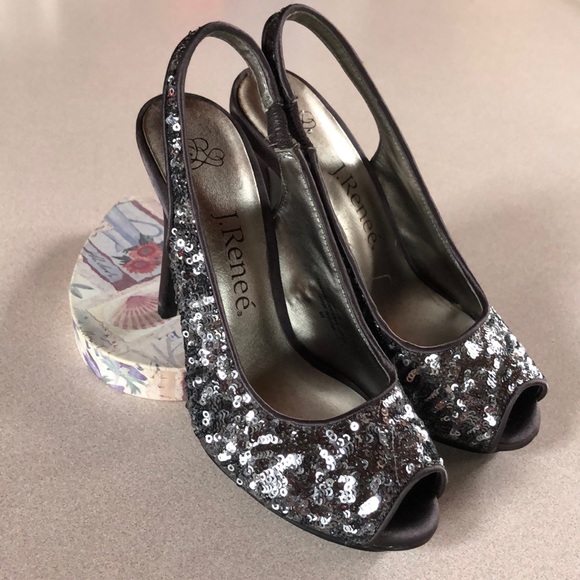J.Renee Shoes - ⭐️J.Renee’ Sequin Heels
